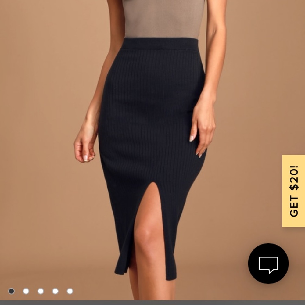 NWT Black Skirt